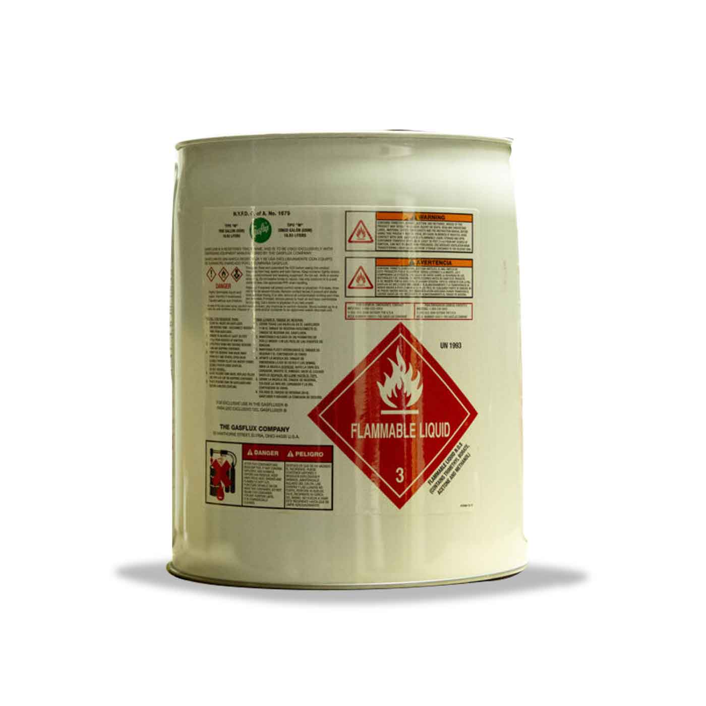 LIQUID GAS FLUX – TYPE “W” (USA)