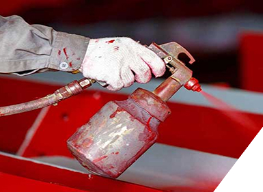 White fabric pouch with white zipper, black zipper pull, and black elastic loop.